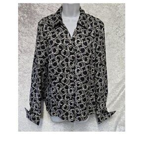 Women's Silk Blouse Style & Co size 14